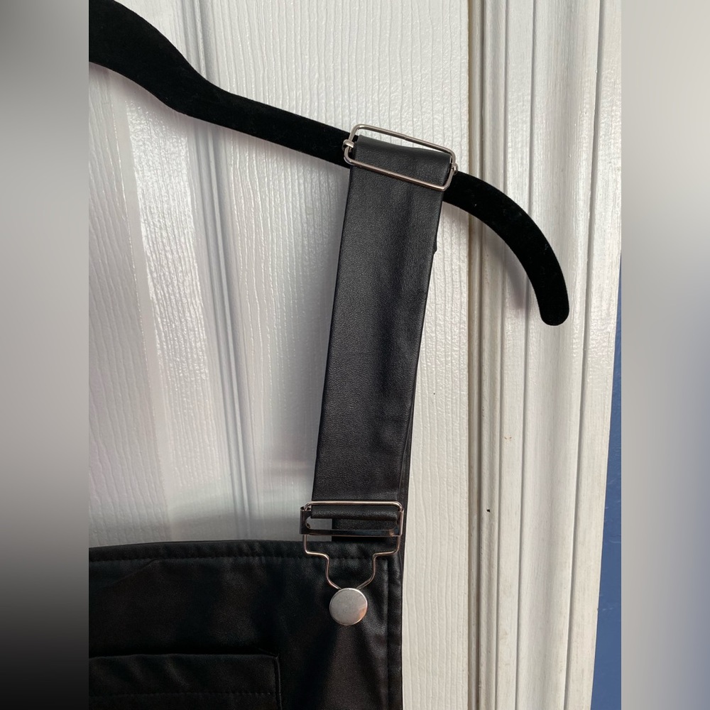 SHEIN - pleather overall - Picture 3 of 6